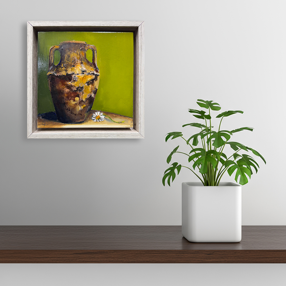 View of picture in situ